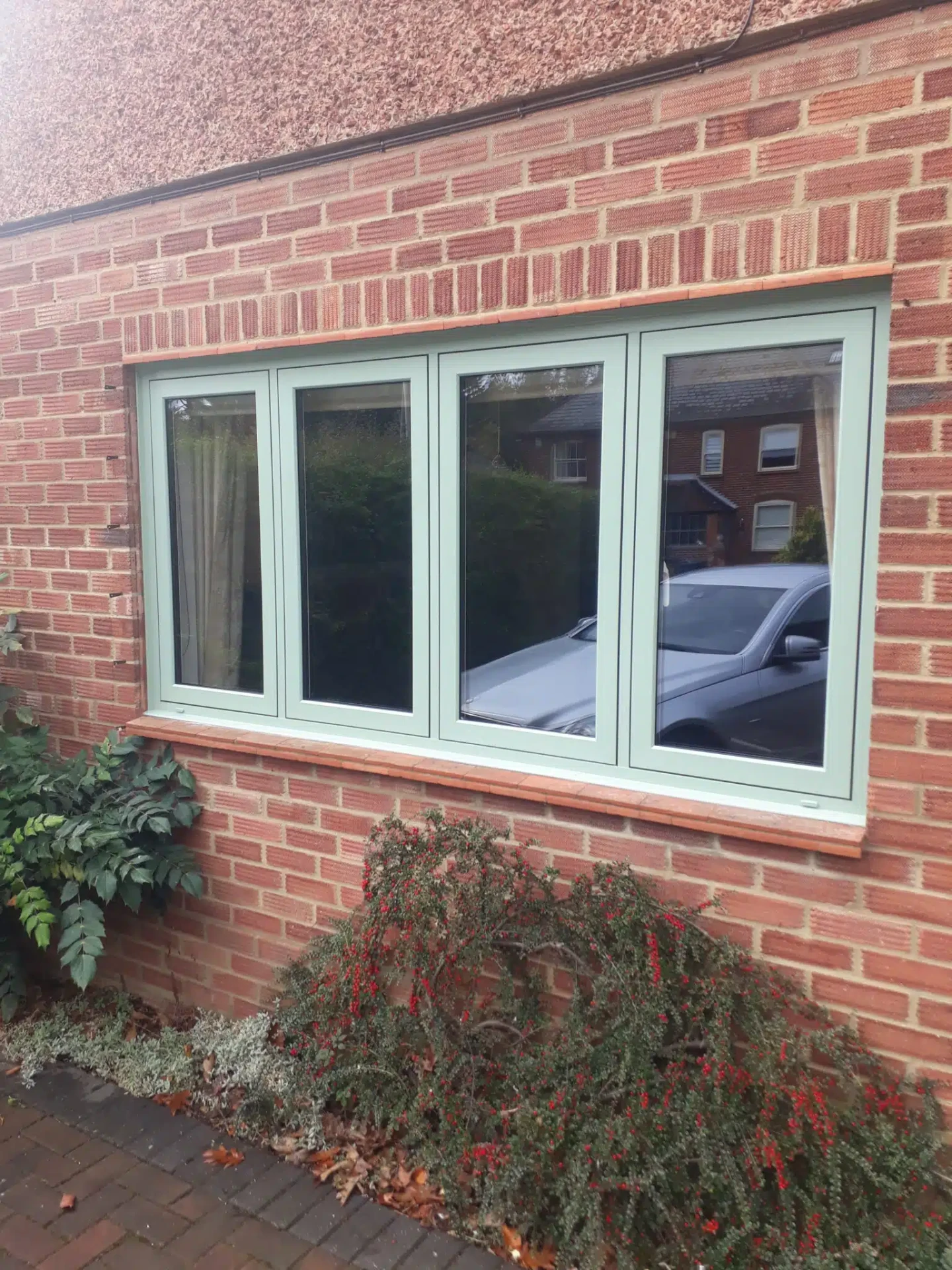 Radley flush casement window installation in Buckinghamshire - job 2