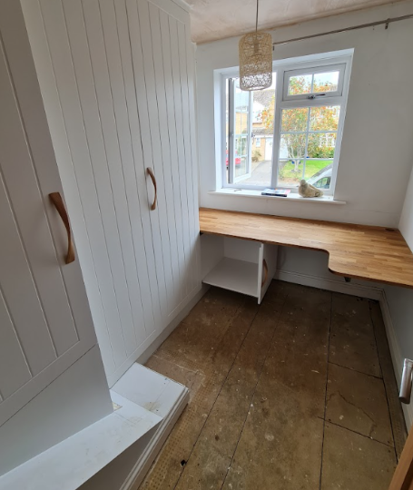 White Tongue and Groove Utility