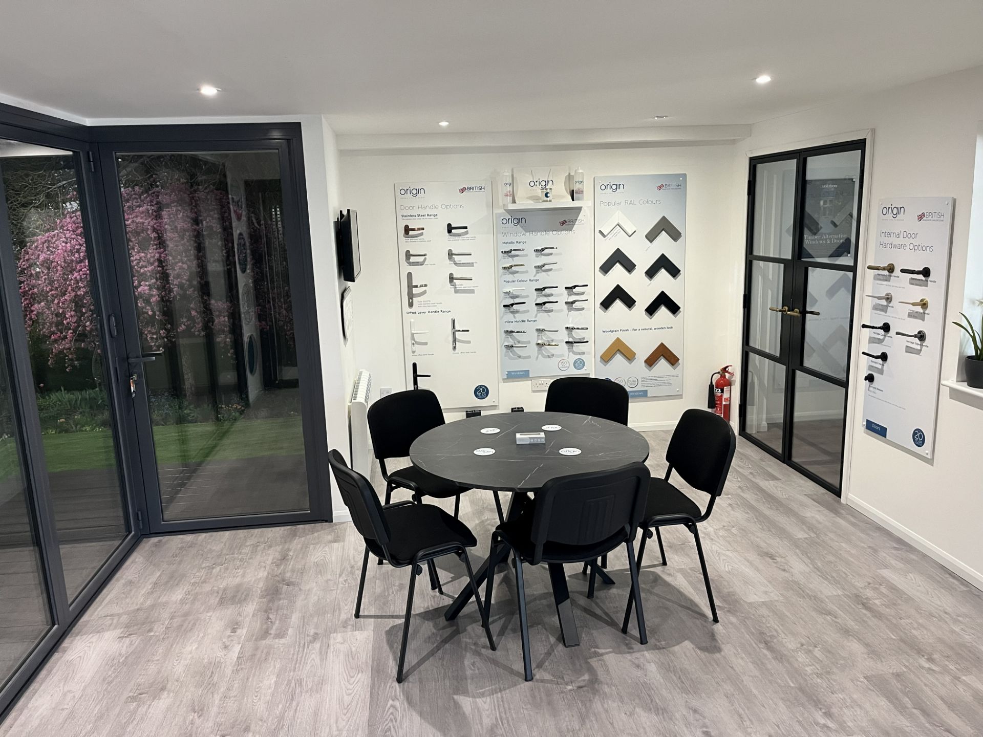 The showroom