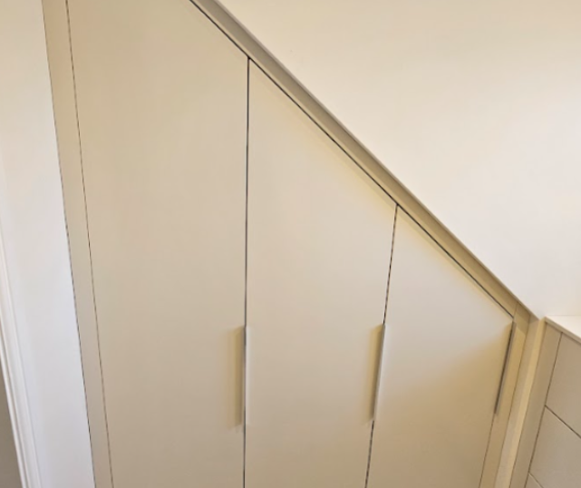 Handleless Understairs Wardrobes