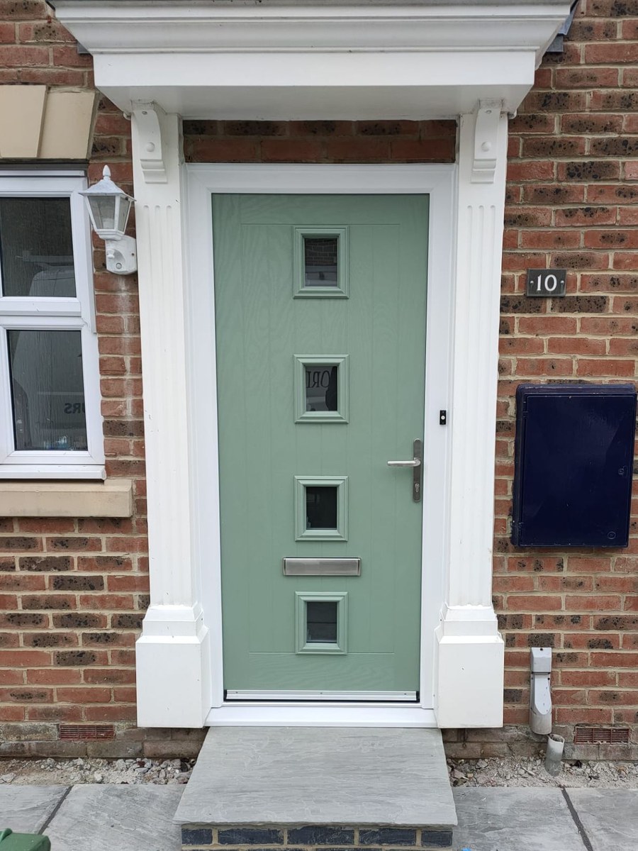 Radley composite front door installation in Buckinghamshire - job 12
