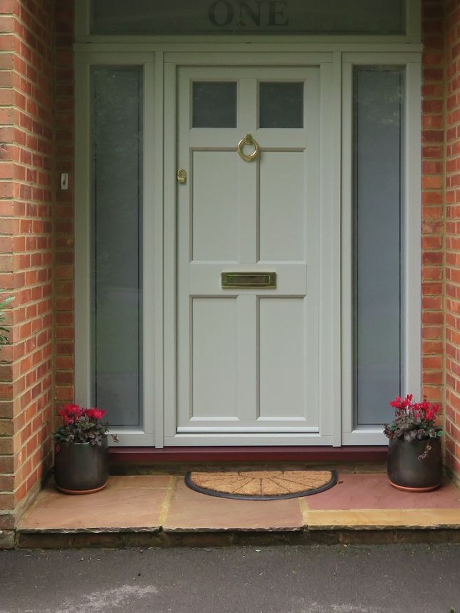 Radley composite front door installation in Buckinghamshire - job 36