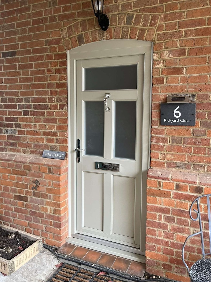 Radley composite front door installation in Buckinghamshire - job 41