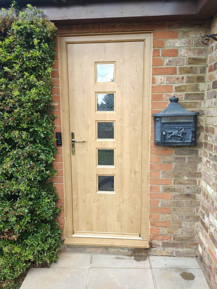 Radley composite front door installation in Buckinghamshire - job 43