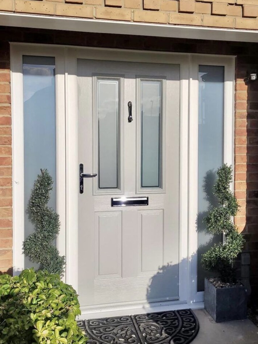 Radley composite front door installation in Buckinghamshire - job 58