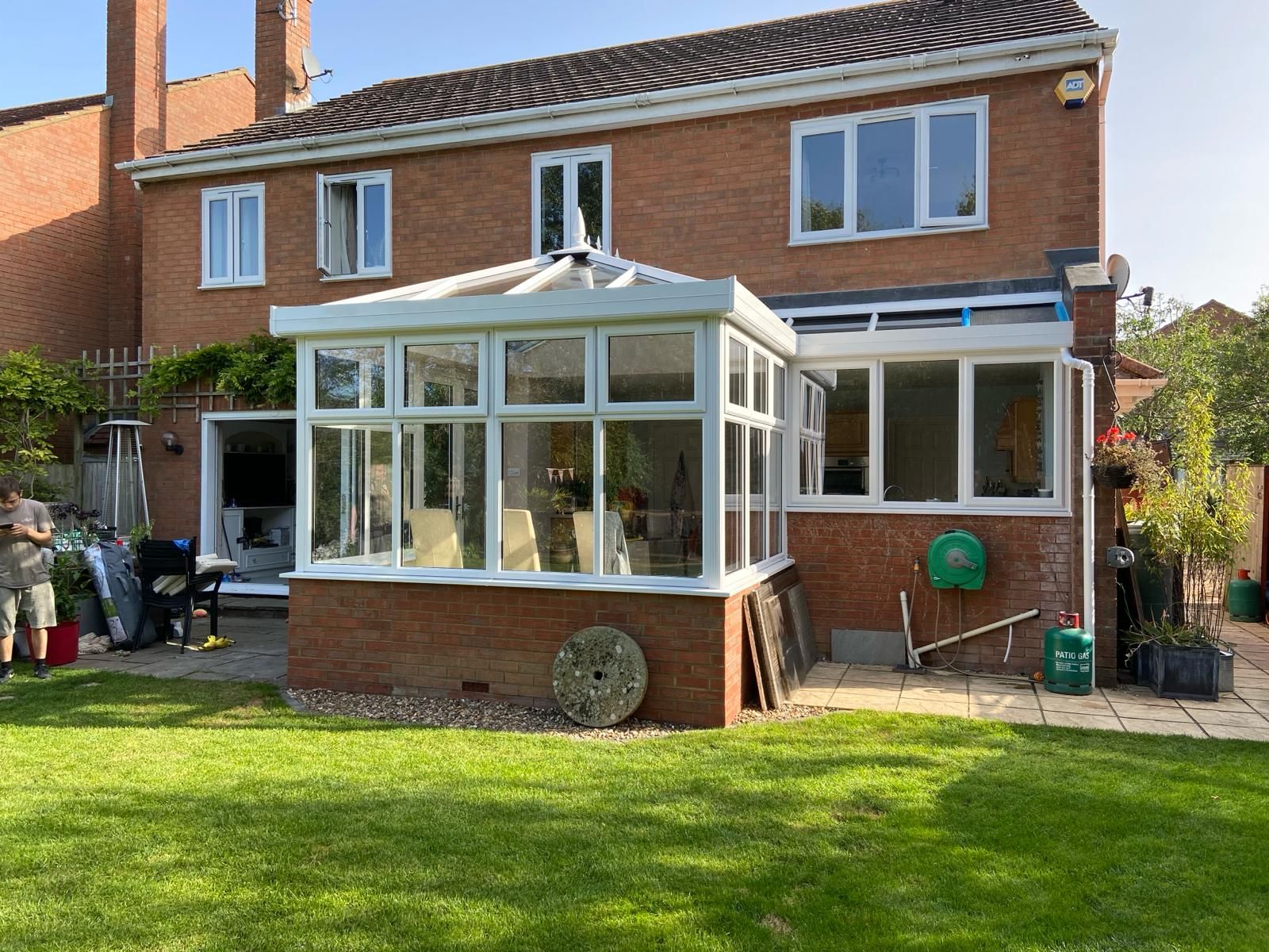 Radley conservatory and orangery installation in Buckinghamshire - job 06