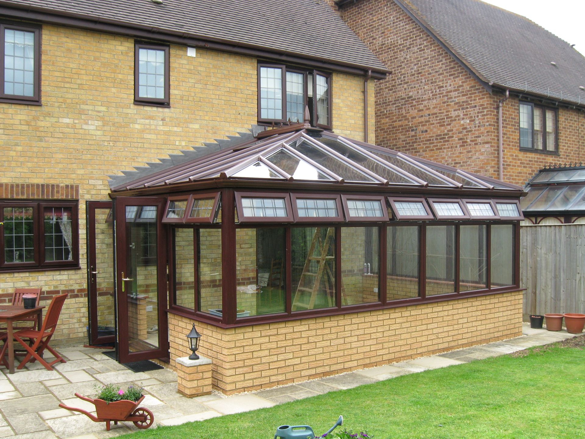 Radley conservatory and orangery installation in Buckinghamshire - job 08