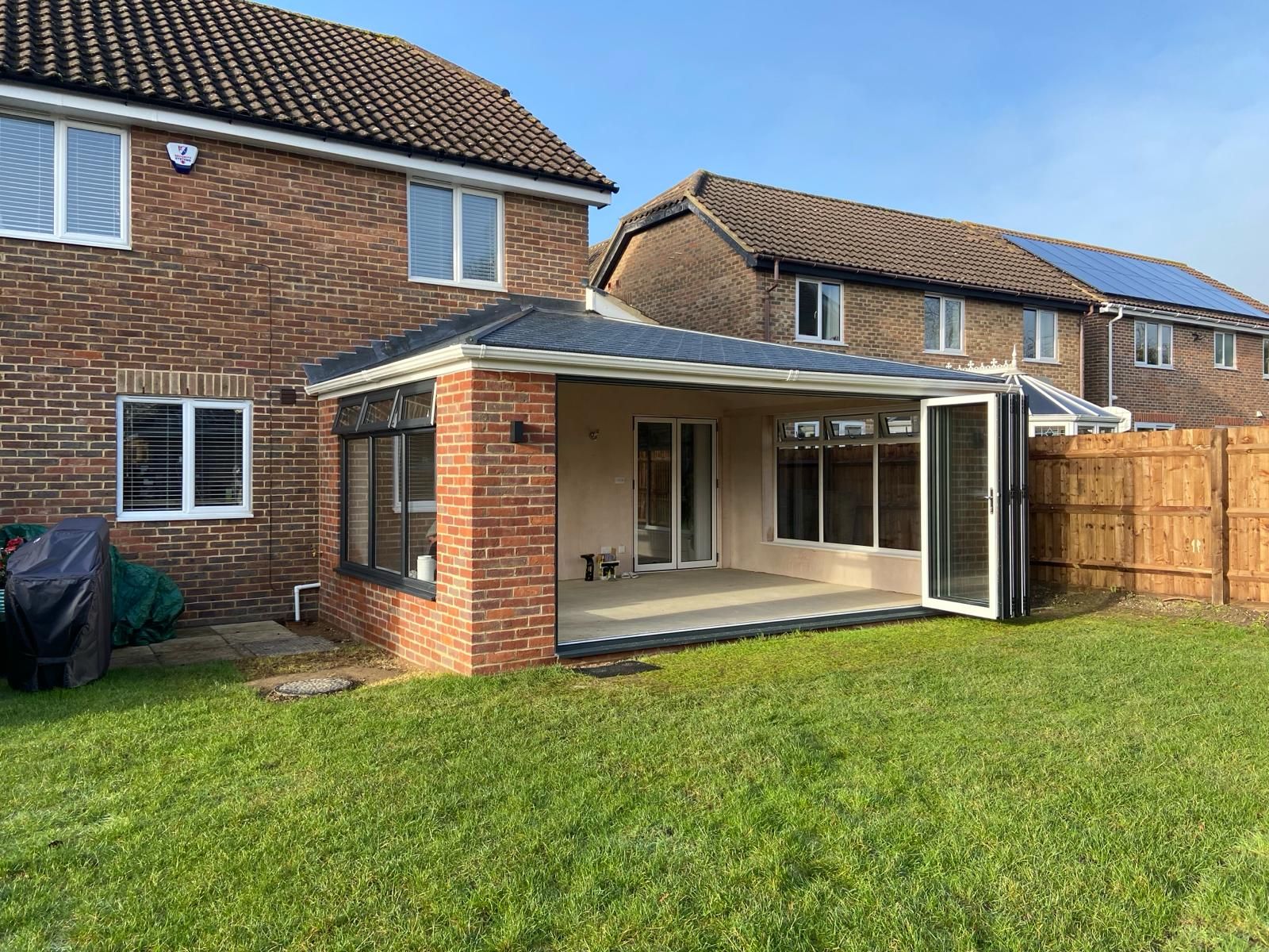 Radley conservatory and orangery installation in Buckinghamshire - job 10