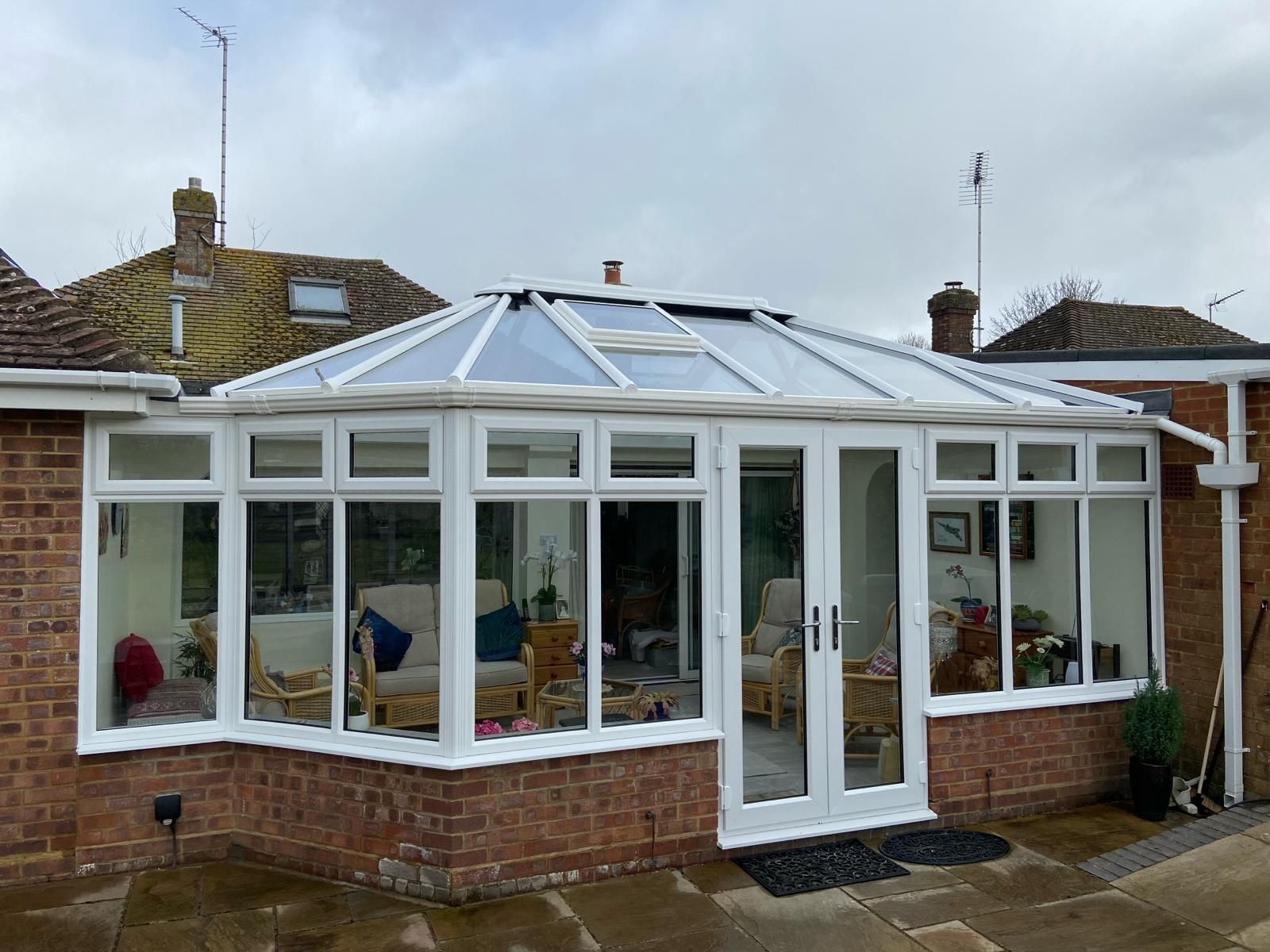 Radley conservatory and orangery installation in Buckinghamshire - job 11