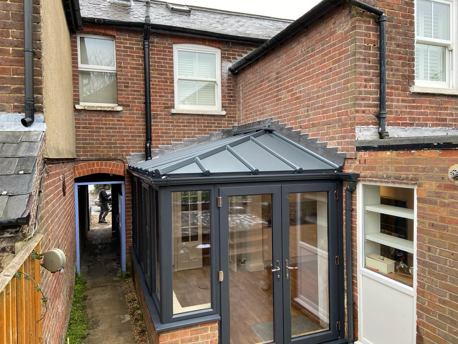 Radley conservatory and orangery installation in Buckinghamshire - job 13
