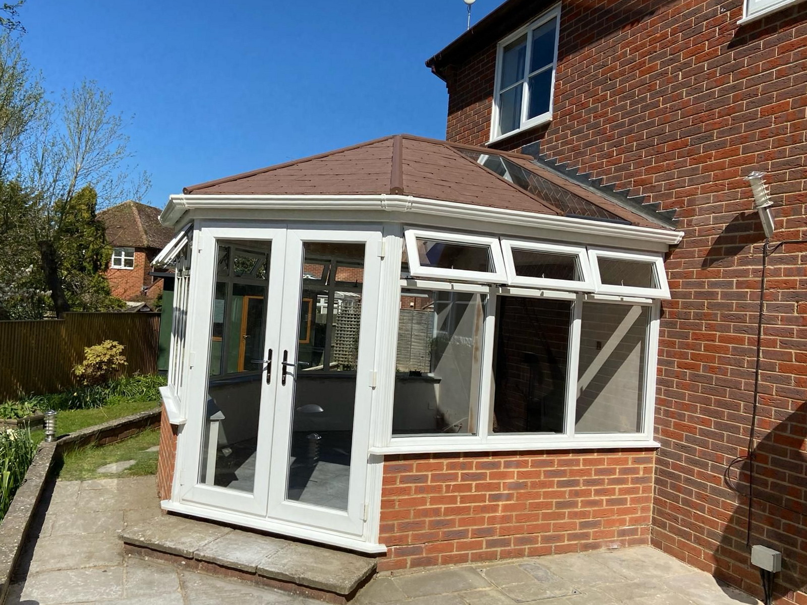 Radley conservatory and orangery installation in Buckinghamshire - job 16