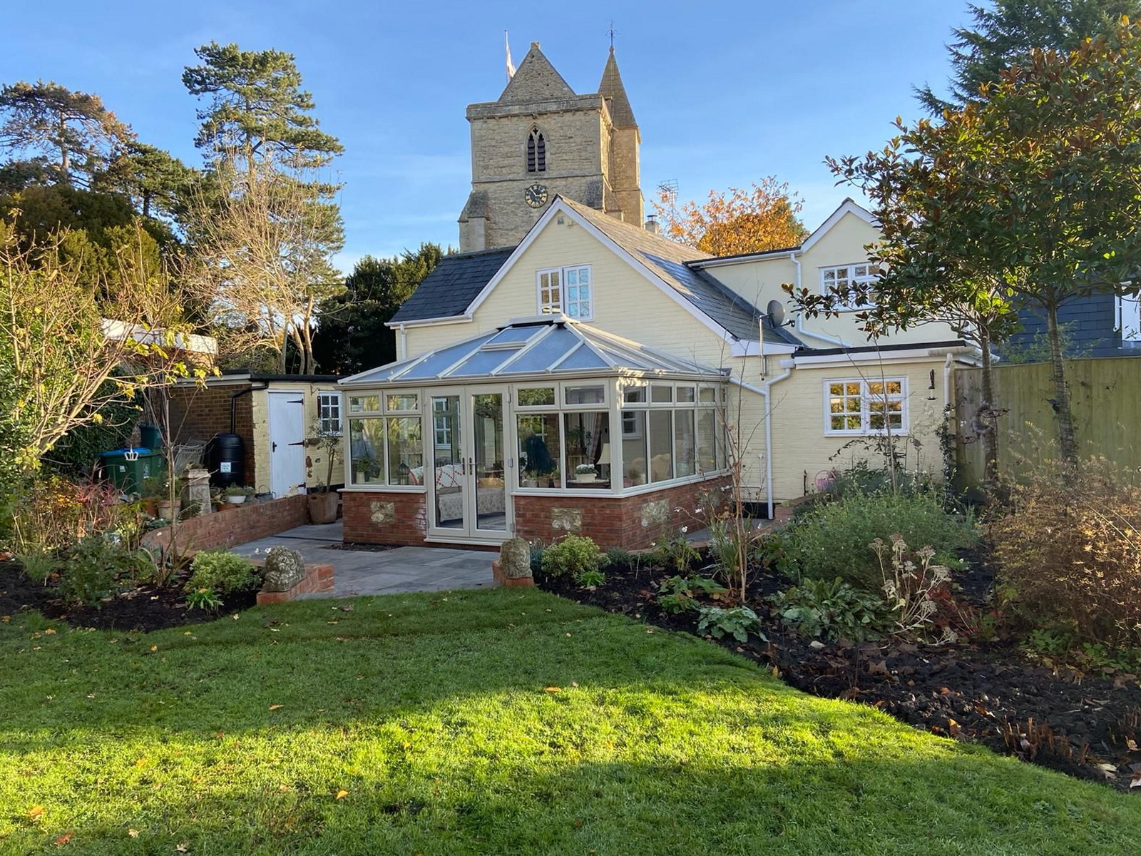 Radley conservatory and orangery installation in Buckinghamshire - job 22