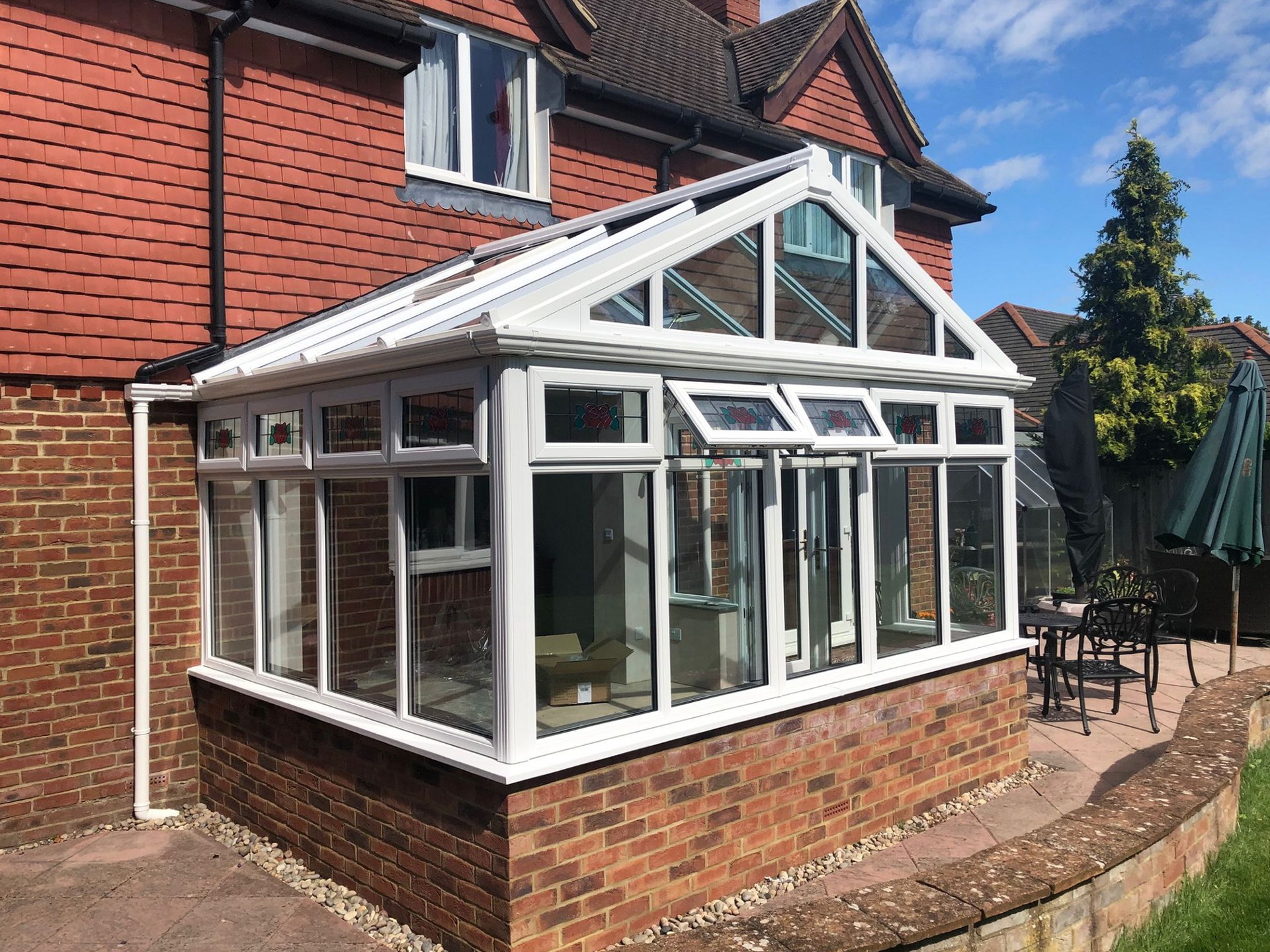 Radley conservatory and orangery installation in Buckinghamshire - job 30