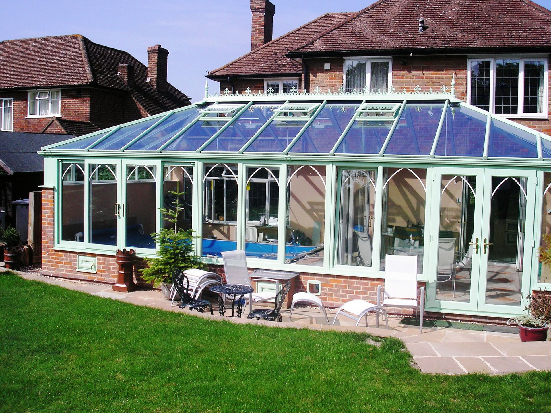 Radley conservatory and orangery installation in Buckinghamshire - job 41