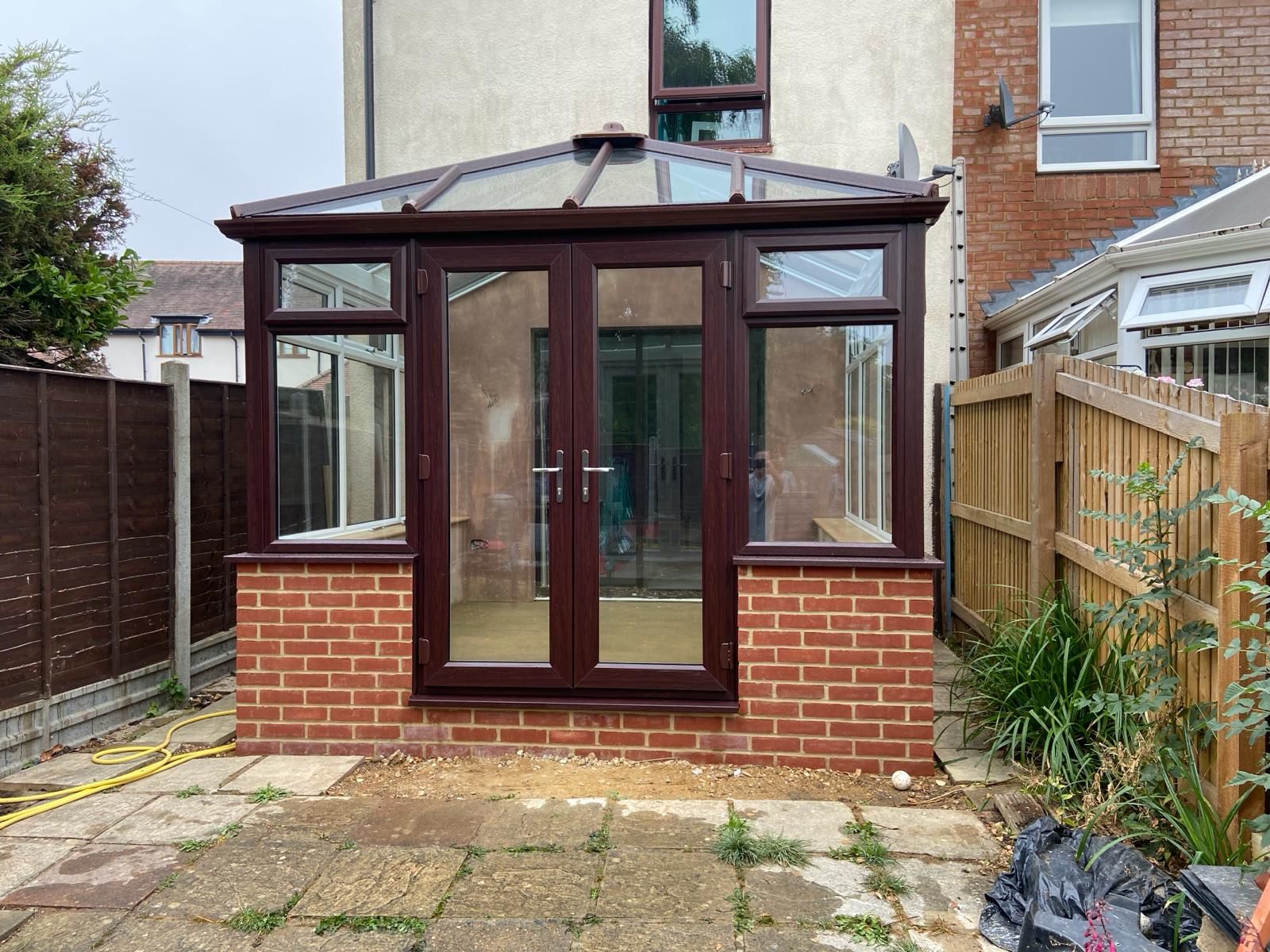Radley conservatory and orangery installation in Buckinghamshire - job 42