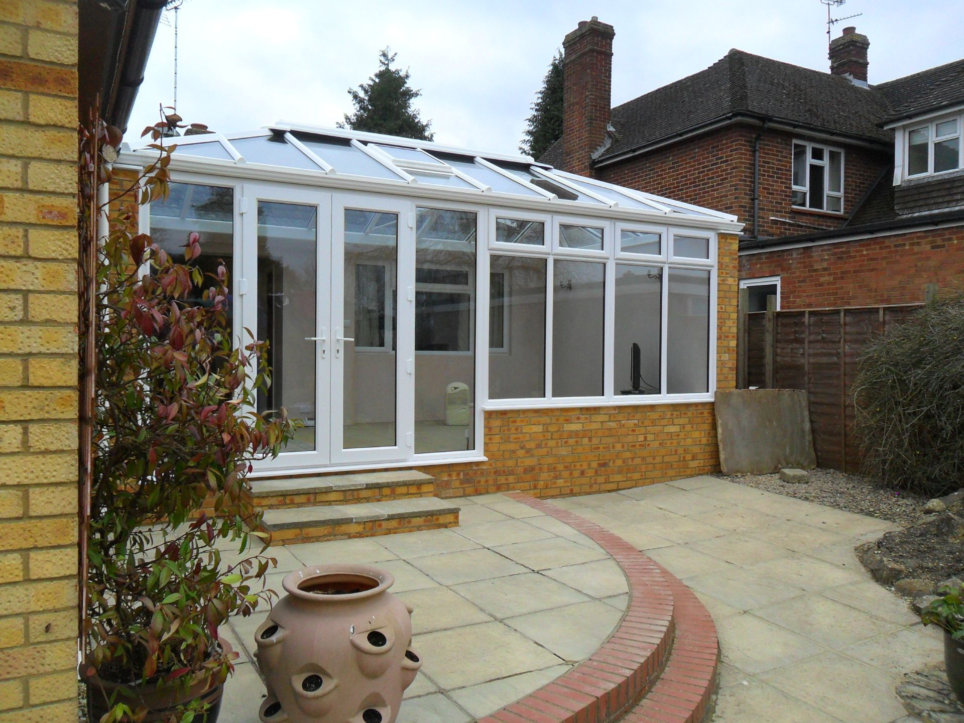 Radley conservatory and orangery installation in Buckinghamshire - job 43