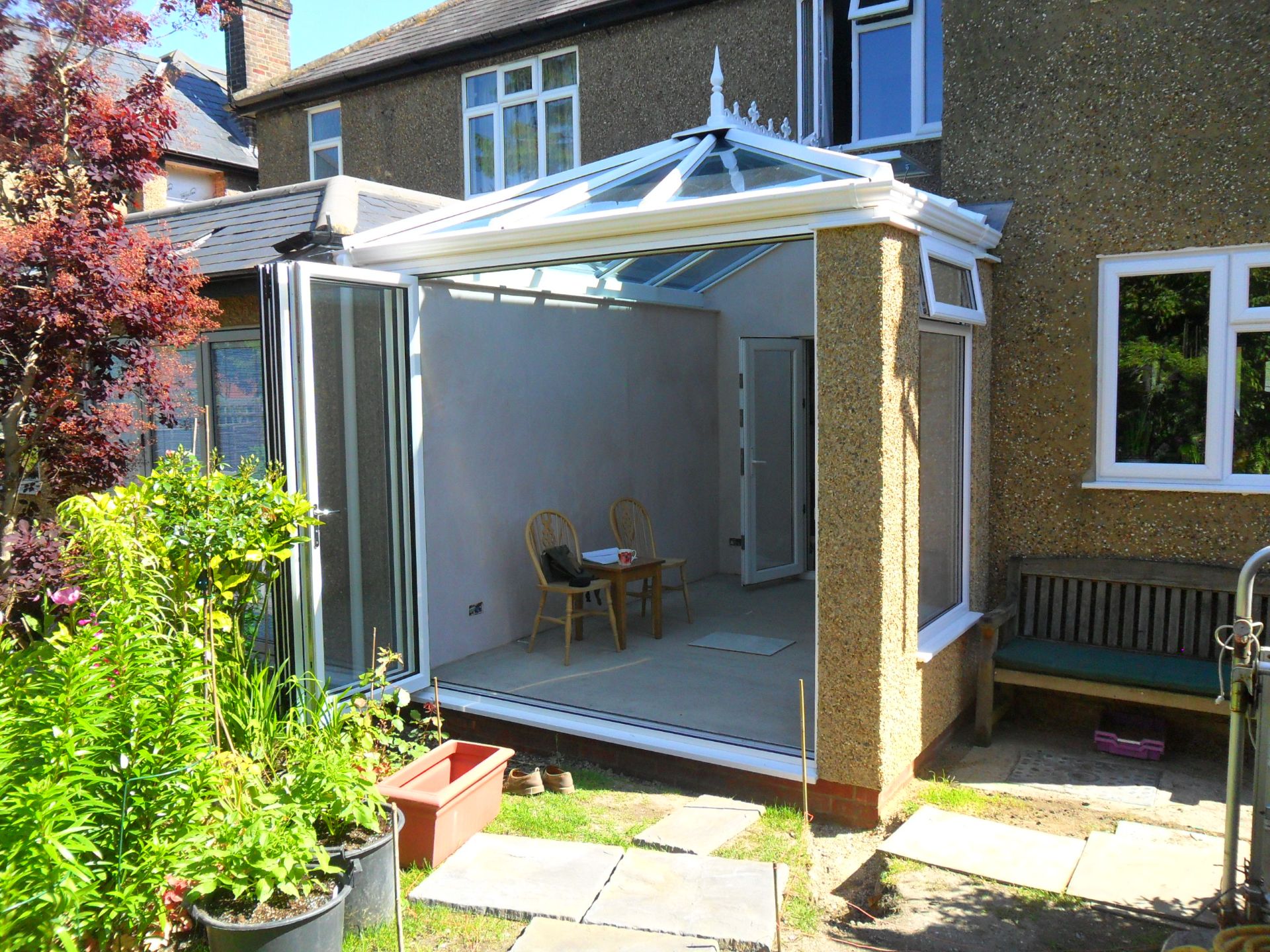 Radley conservatory and orangery installation in Buckinghamshire - job 47