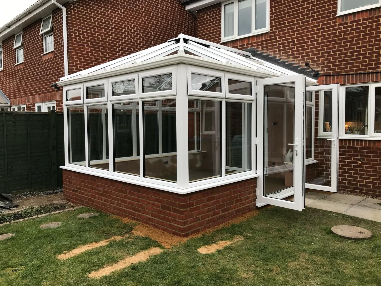 Radley conservatory and orangery installation in Buckinghamshire - job 49