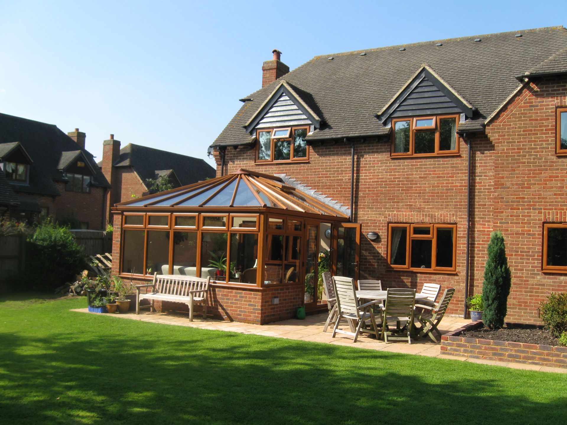 Radley conservatory and orangery installation in Buckinghamshire - job 54