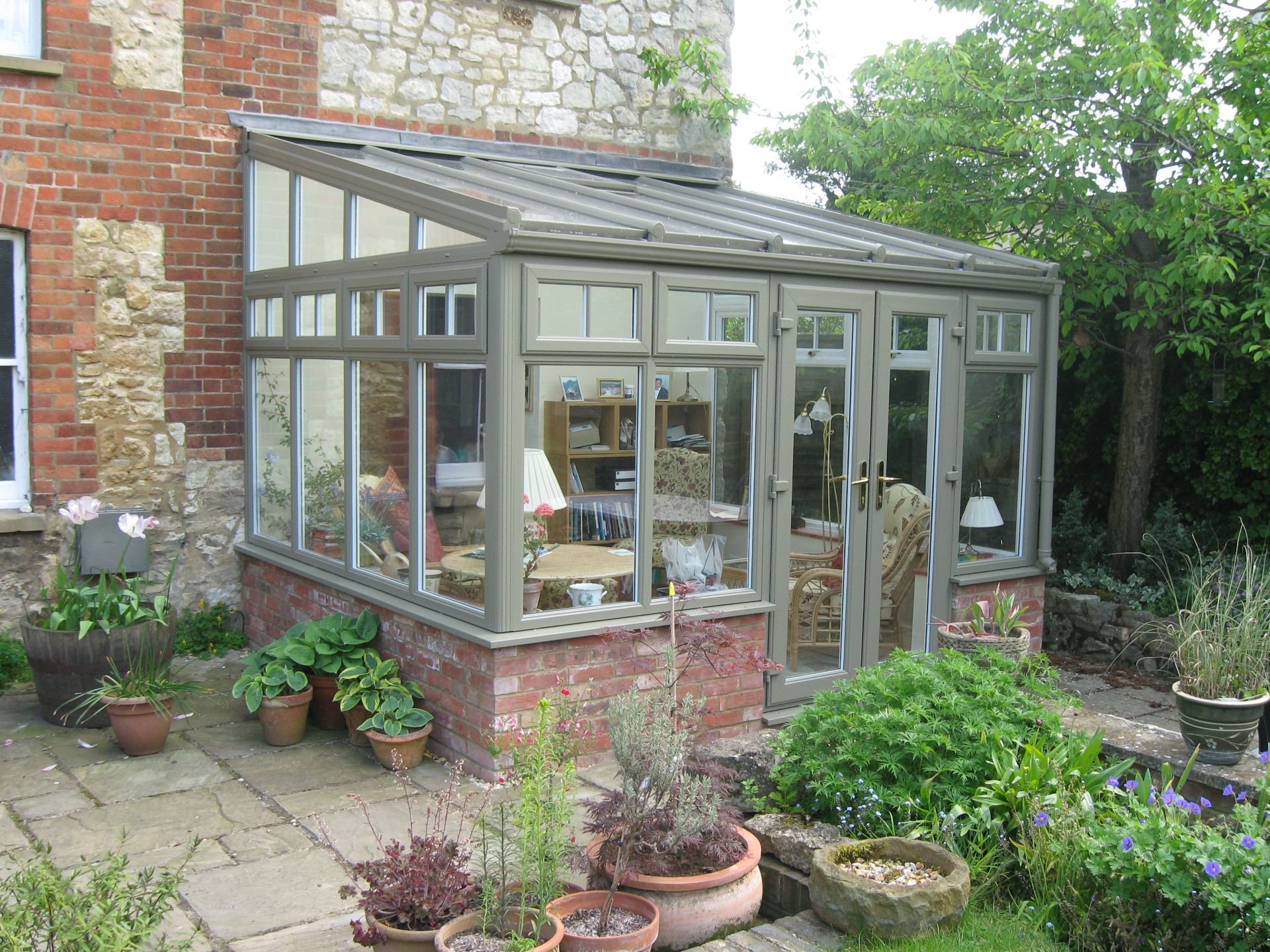 Radley conservatory and orangery installation in Buckinghamshire - job 56