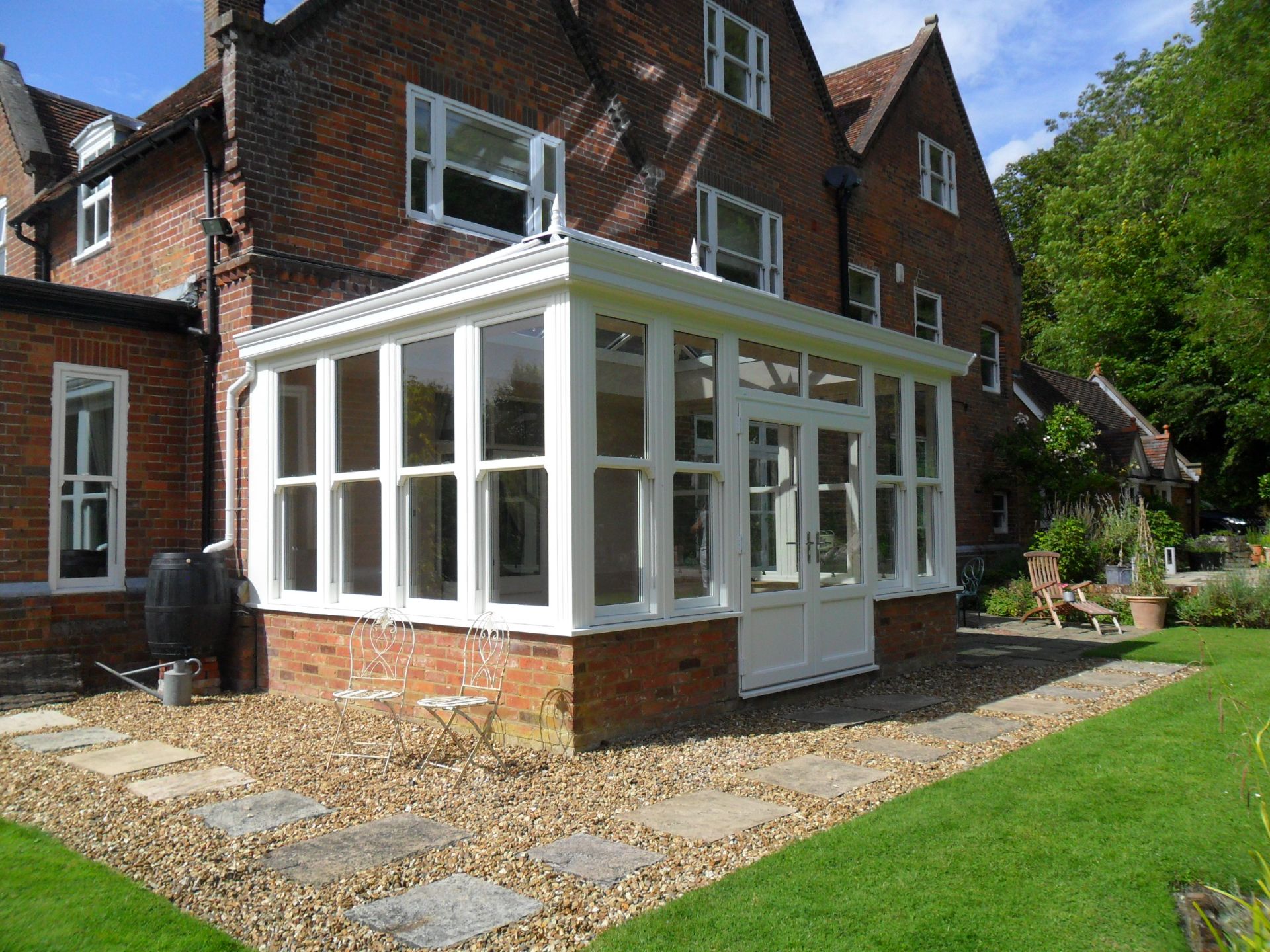 Radley conservatory and orangery installation in Buckinghamshire - job 57